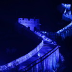 muralla china azul